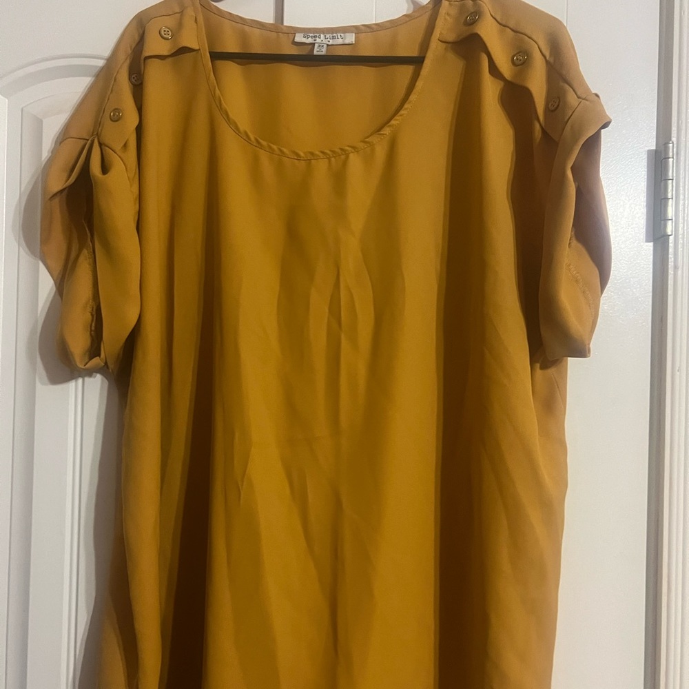 Gold Blouse